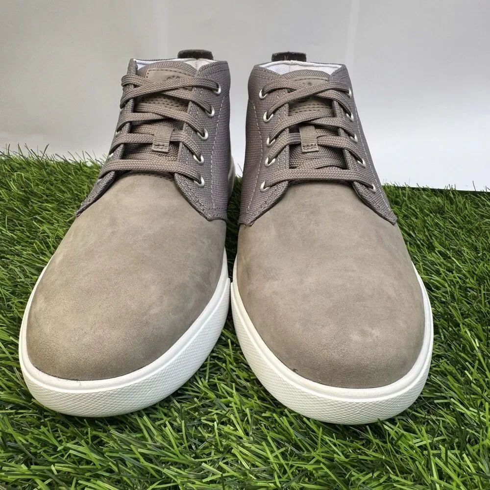 Timberland Groveton Chukka A1GIF Grey Nubuck Men 9.5 US New No Box